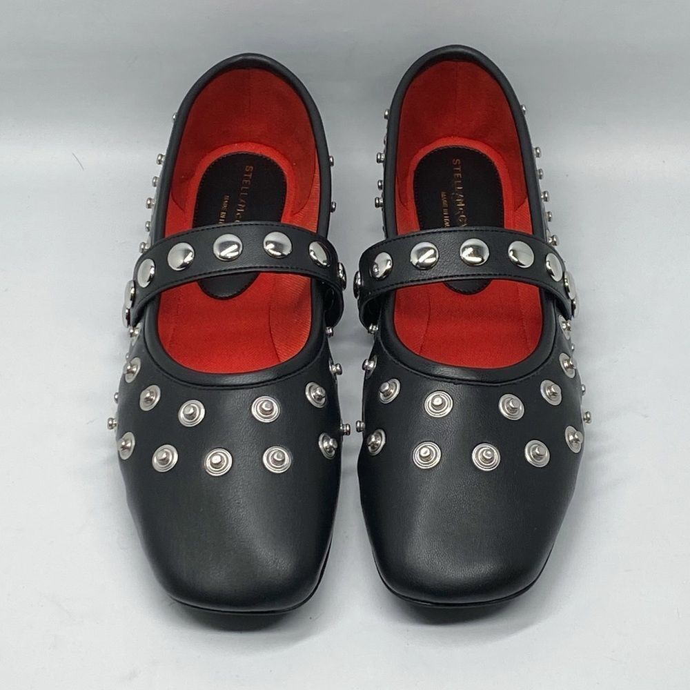 Stella McCartney Ryder Studded Ballet Flats size 37.5 - Picture 4 of 13